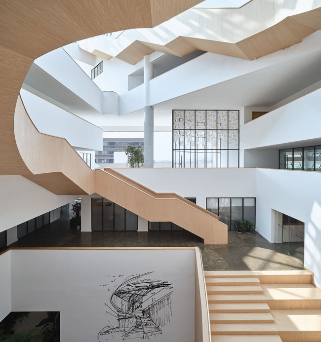 huateng headquarters china by leeko studio
