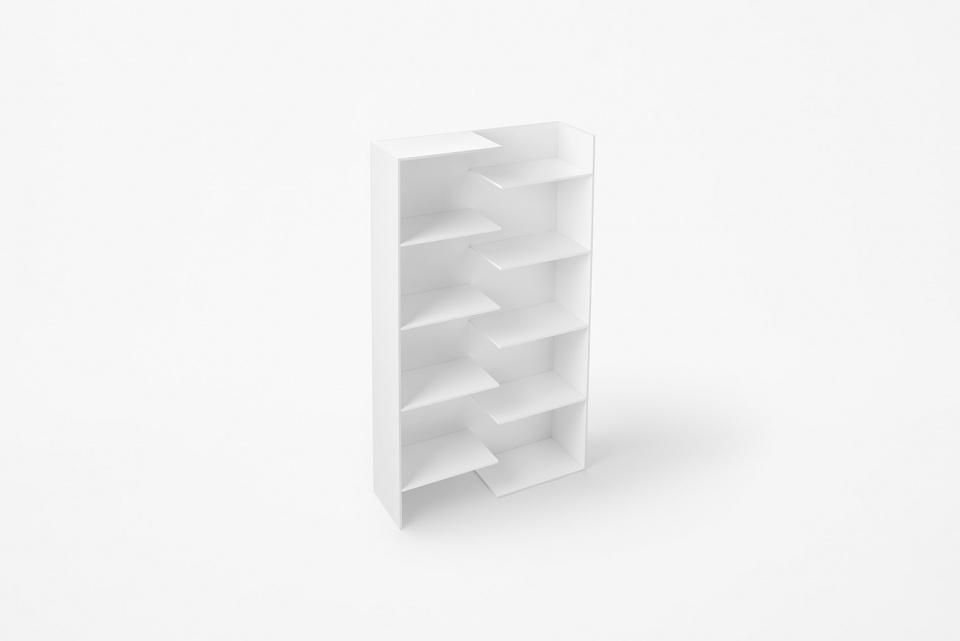 newly collection of shelving units step by nendo