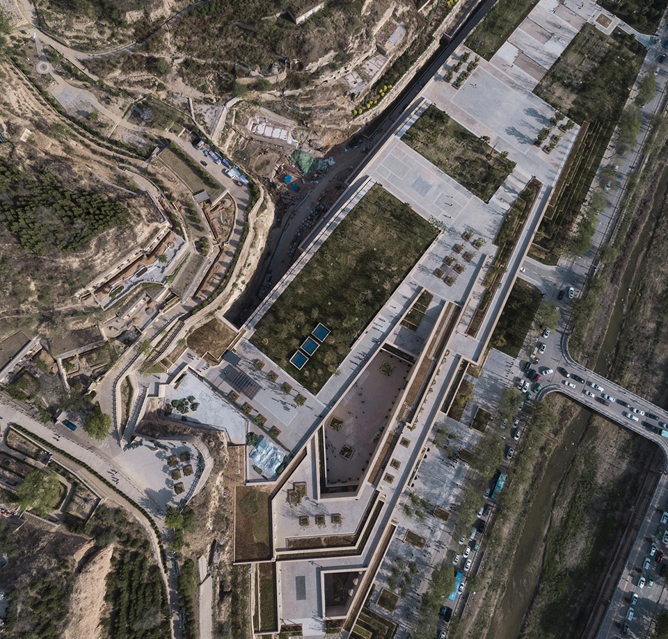 yanan baota mountain tourist centre china by architectural design research institute of tsinghua university co ltd