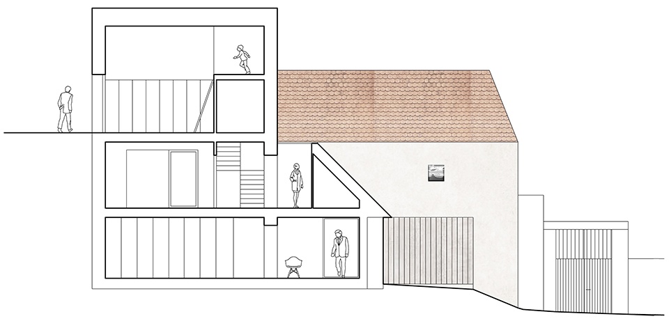 family house in jinonice by atelier 111 architekti