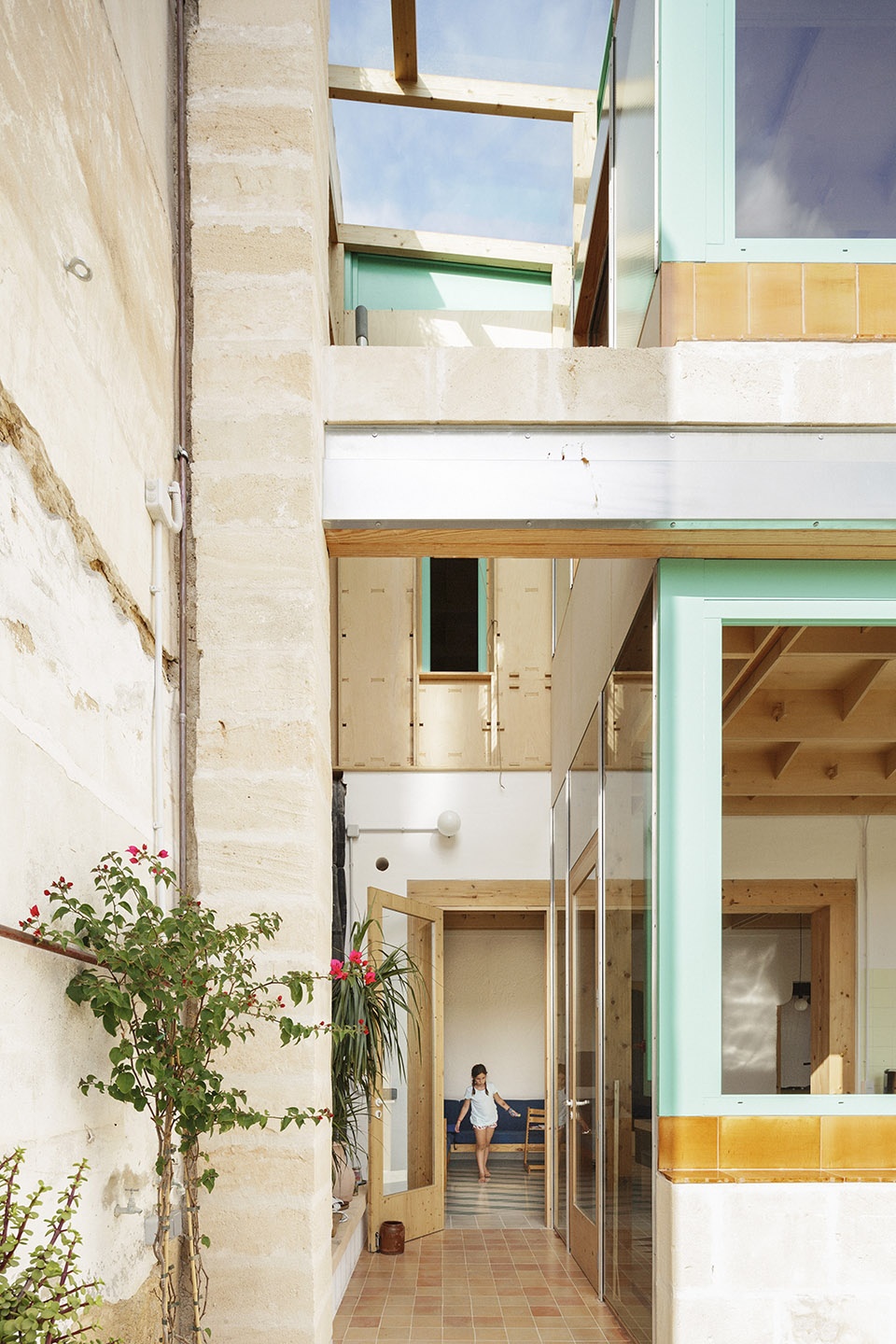 plywood house by feina studio