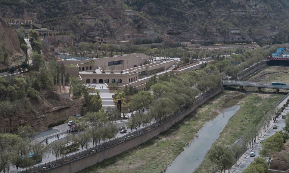 yanan baota mountain tourist centre china by architectural design research institute of tsinghua university co ltd