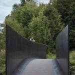 Dřetovice河畔的桥梁和雕塑景观，捷克 / Ondřej Císler + Petr Tej