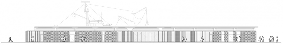 portaaviones pavilion renovation by vaumm