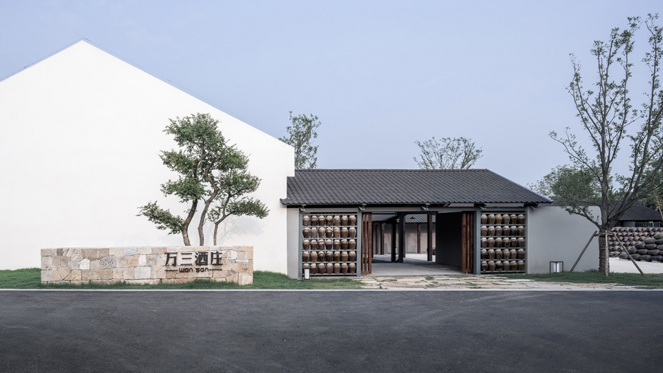zhouzhuang winery renovation project wansan winery china by our