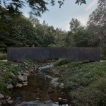 Dřetovice河畔的桥梁和雕塑景观，捷克 / Ondřej Císler + Petr Tej