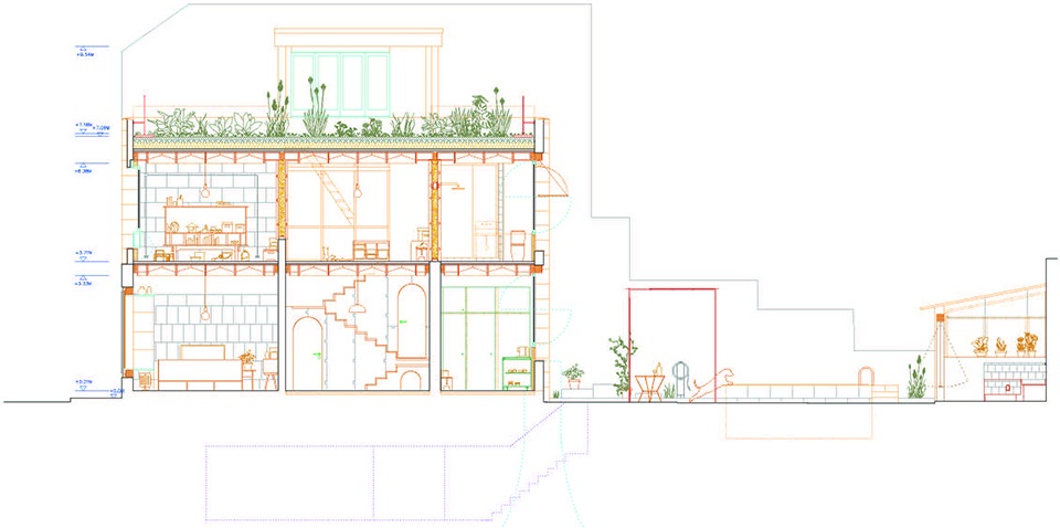 plywood house by feina studio