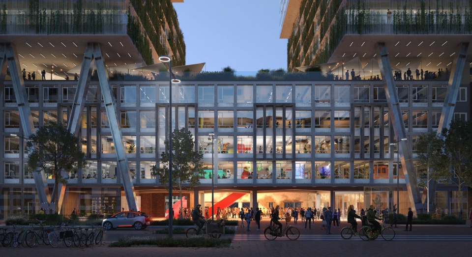 oma together with being development wins competition to redevelop vdma in central eindhoven