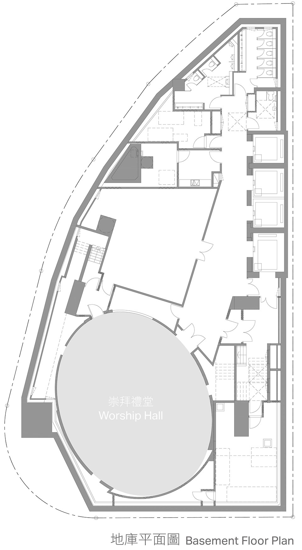 Rocco Design Architects – Wesleyan House – Floor Plan – BF