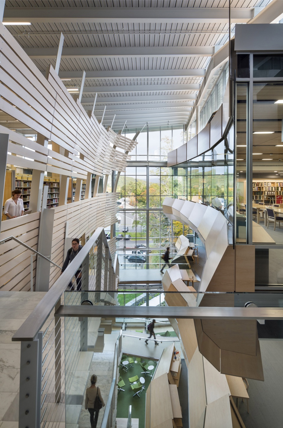 Sawyer Library by Bohlin Cywinski Jackson