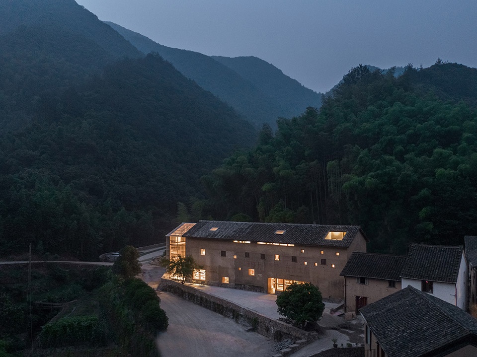 capsule hotel and bookstore in village qinglongwu china by atelier taoc