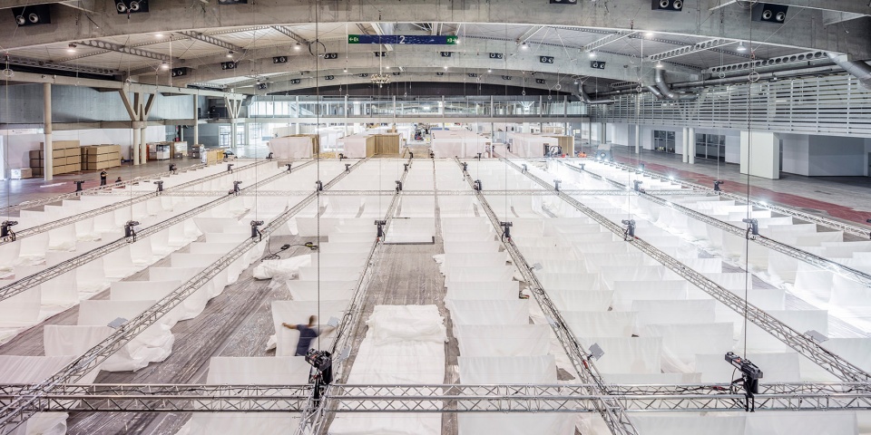 communal spaces and thematic areas for bbconstrumat by josep ferrando architecture