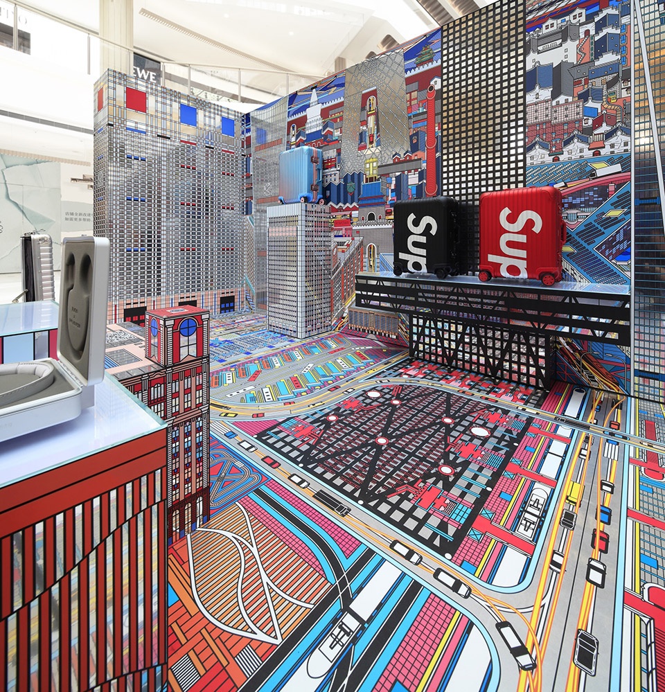 pack the suitcase unfold the city for rimowa china by drawing architecture studio