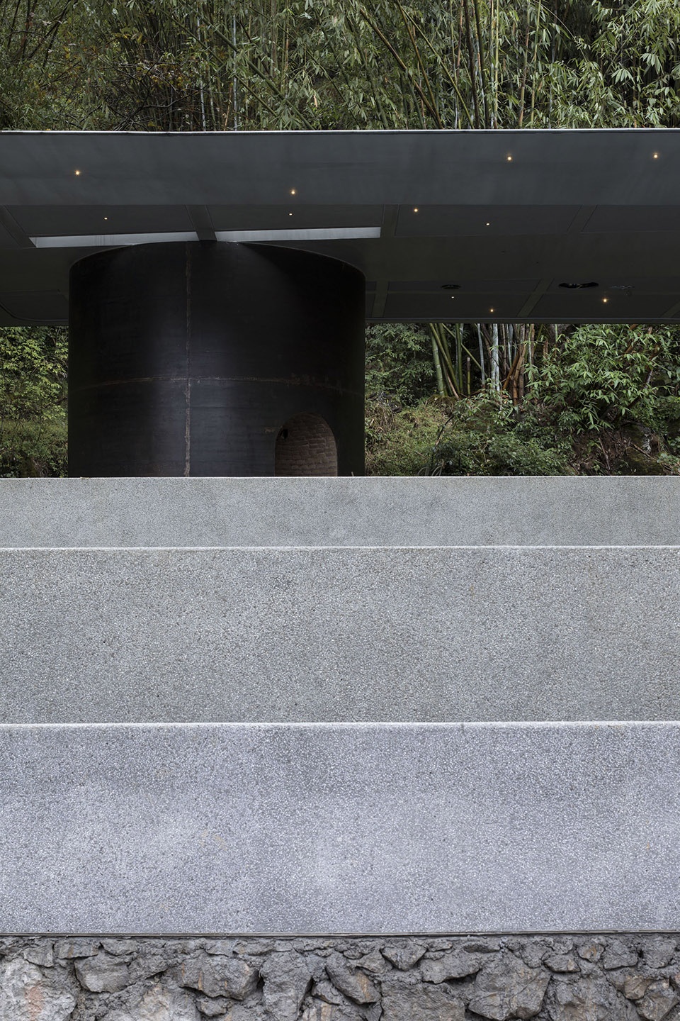 pavilion for yoga and pool in xy yunlu hotel china by atelier liu yuyang architects