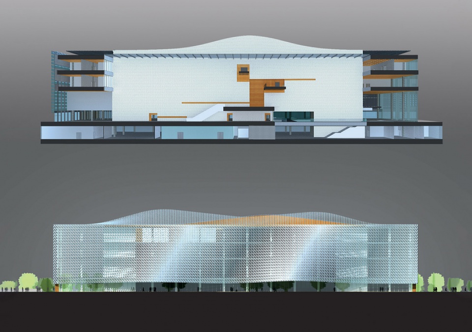 baoan cultural complex china by rocco design architects