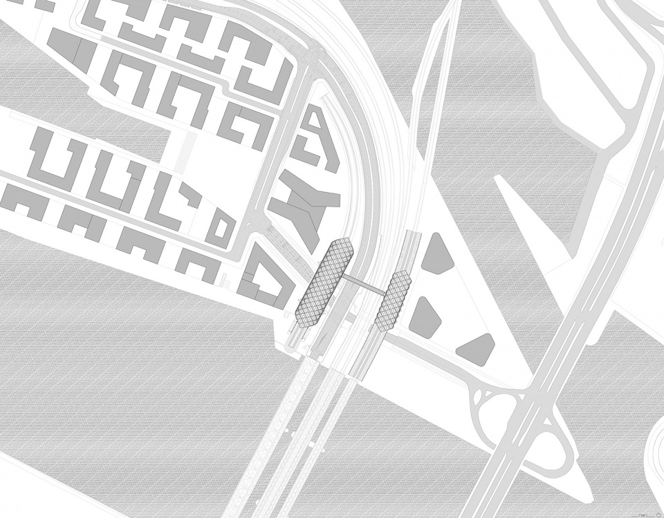 elbbrucken underground and metropolitan railway stations by gmp