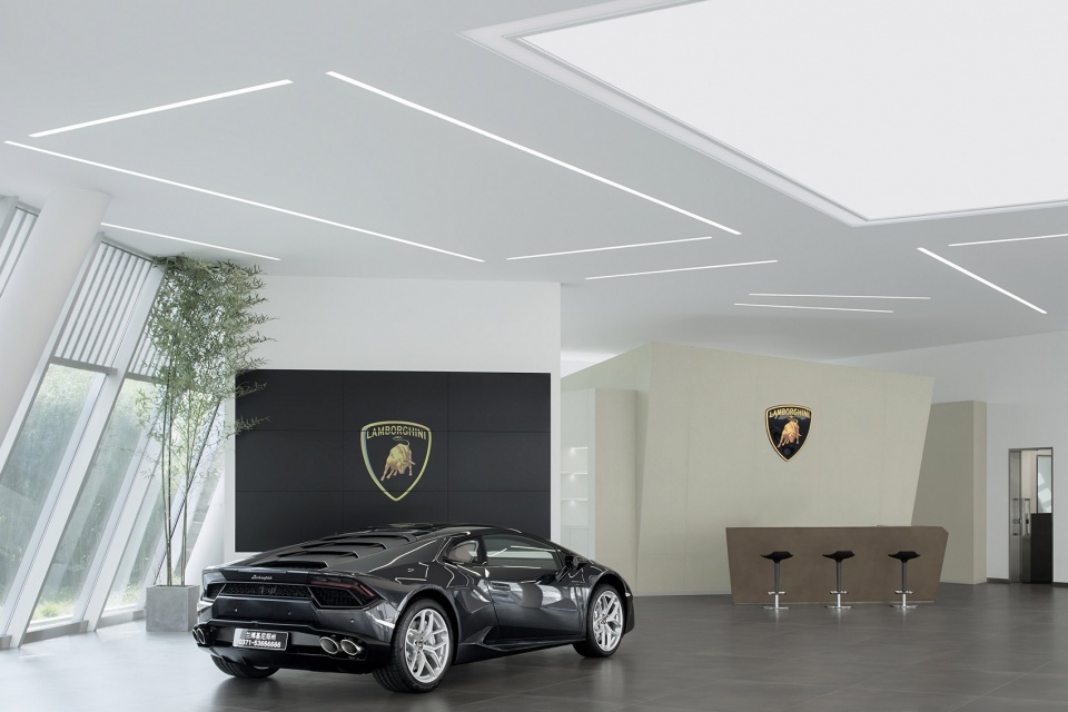 lamborghini exhibition center in zhengzhou china by pma