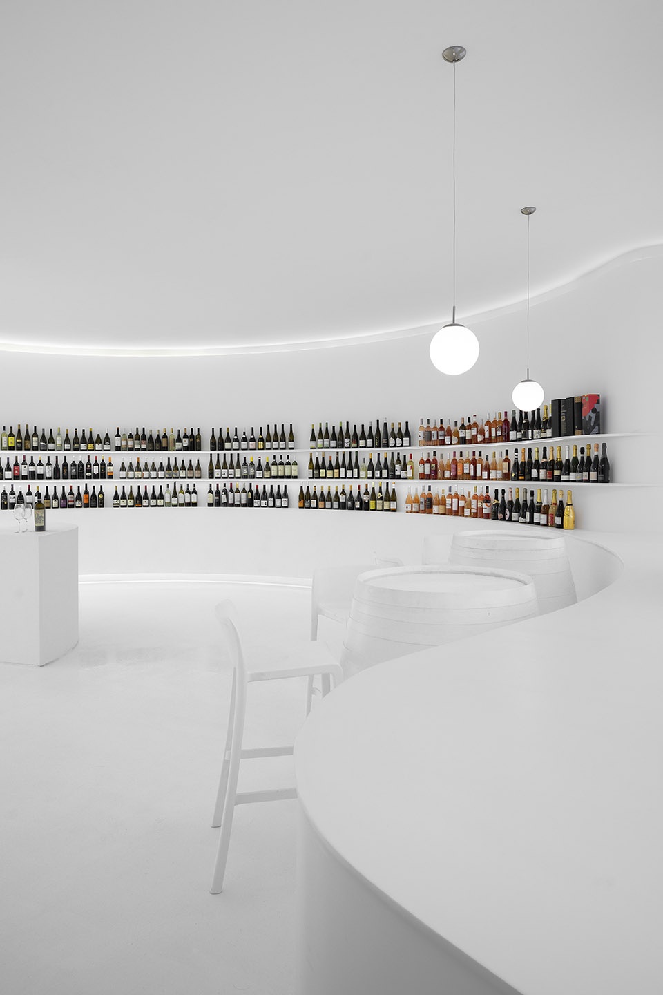 portugal vineyards concept store by porto architects