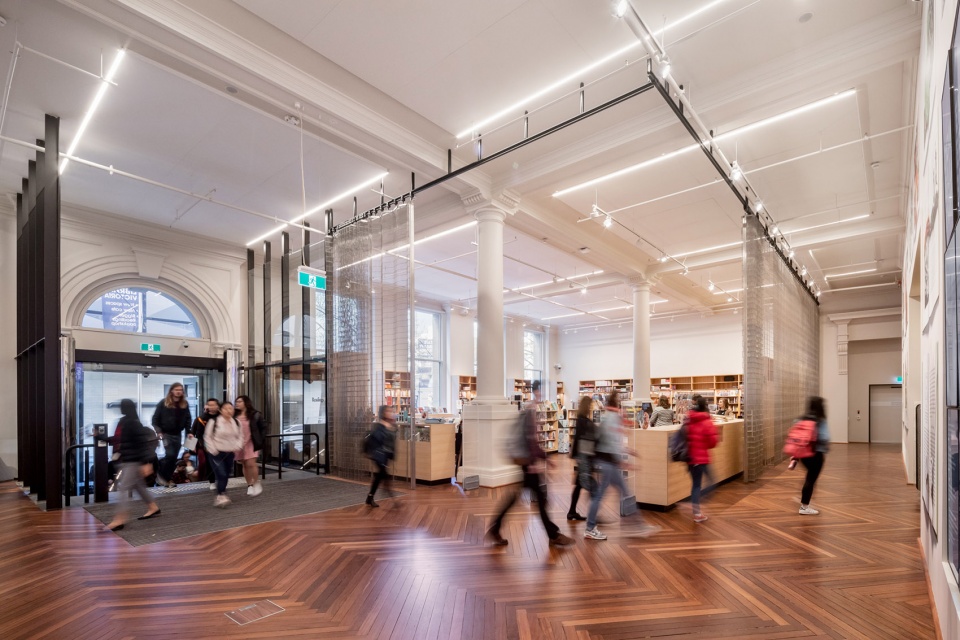 redeveloped state library victoria by schmidt hammer lassen architects architectus