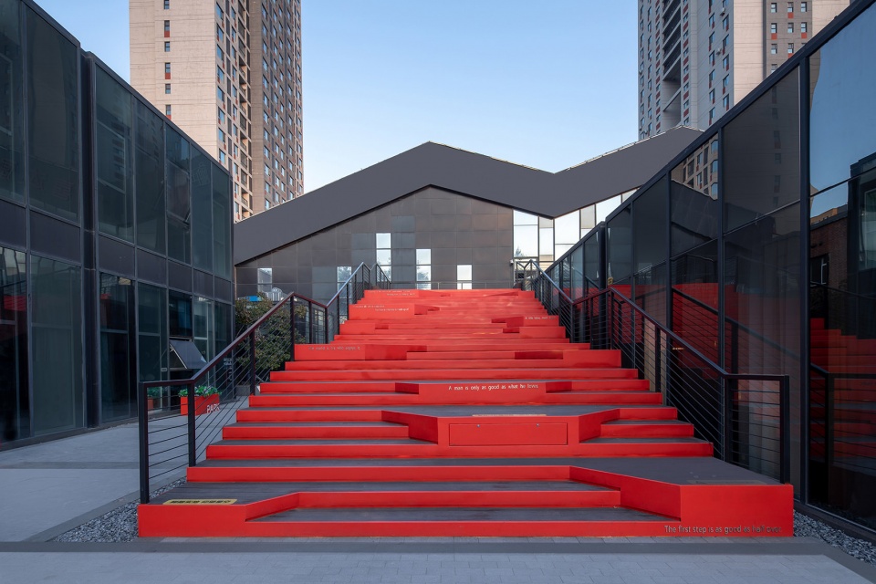 vanke lanshan community pocket park china by partner design studio
