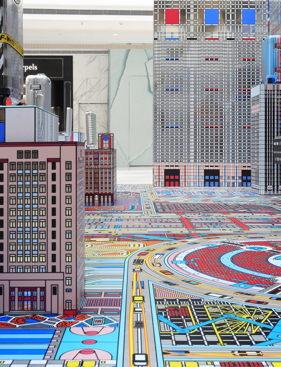 pack the suitcase unfold the city for rimowa china by drawing architecture studio