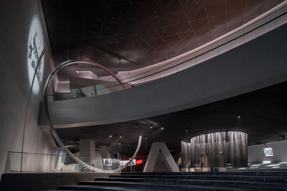 space narrative of the museum of zhang zhidong in wuhan china by diameter narrative design studio