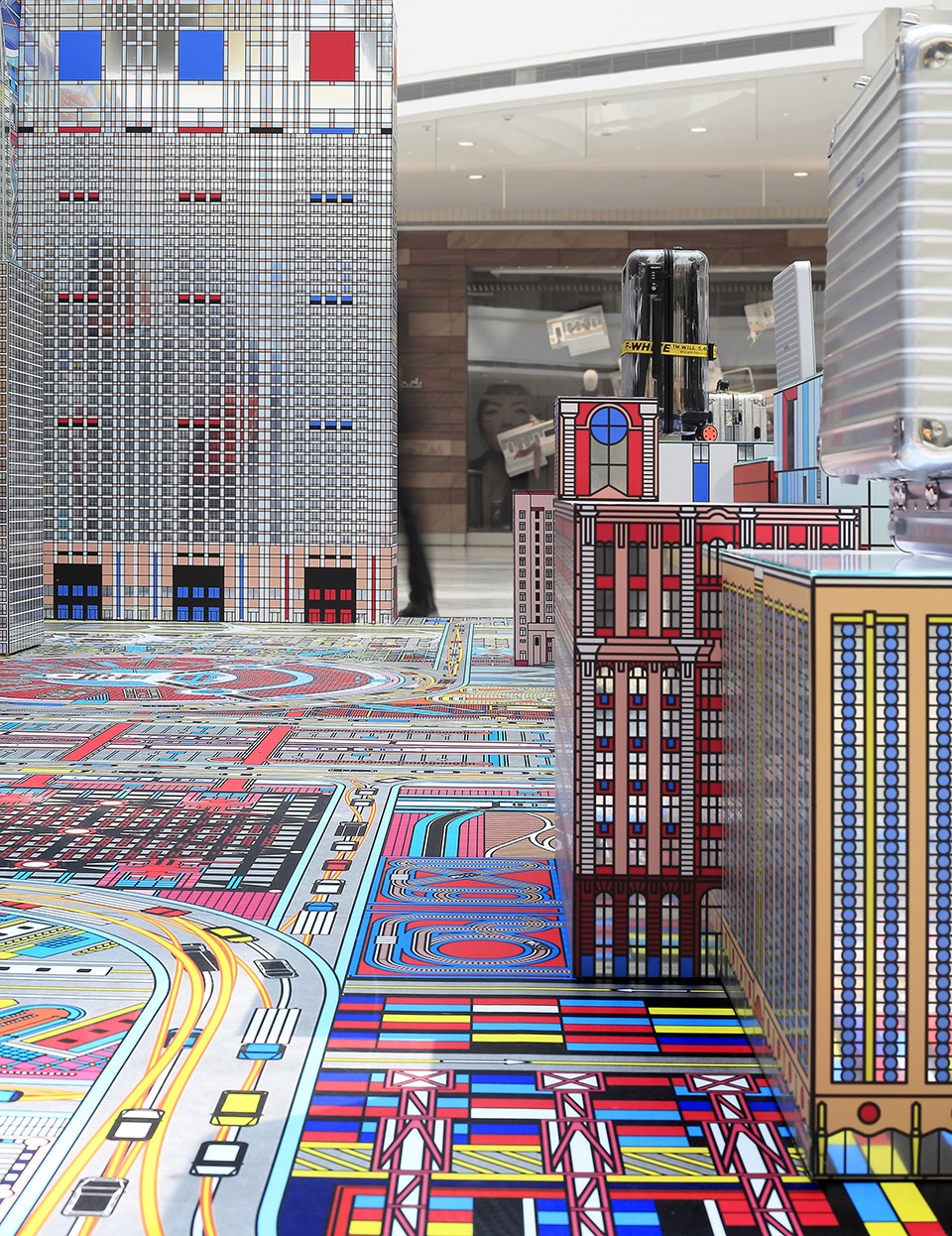 pack the suitcase unfold the city for rimowa china by drawing architecture studio