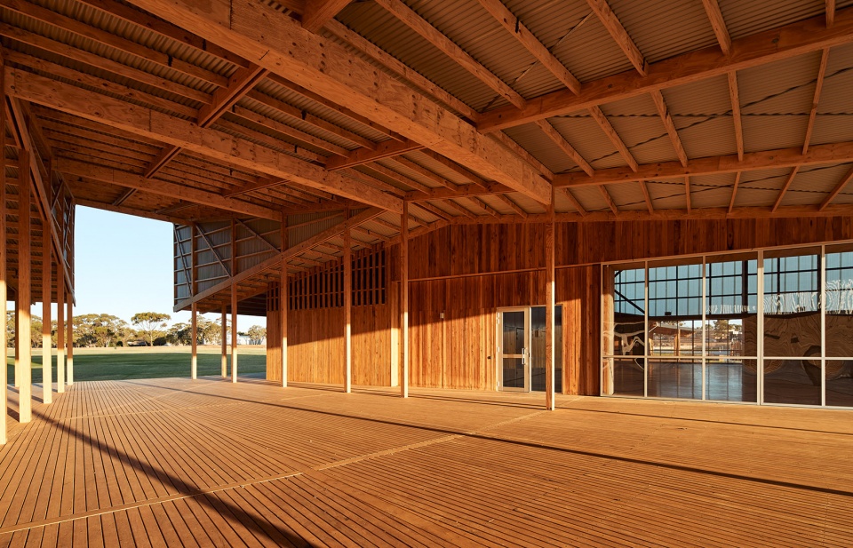 pingelly recreation and cultural centre by iredale pedersen hook atc studio
