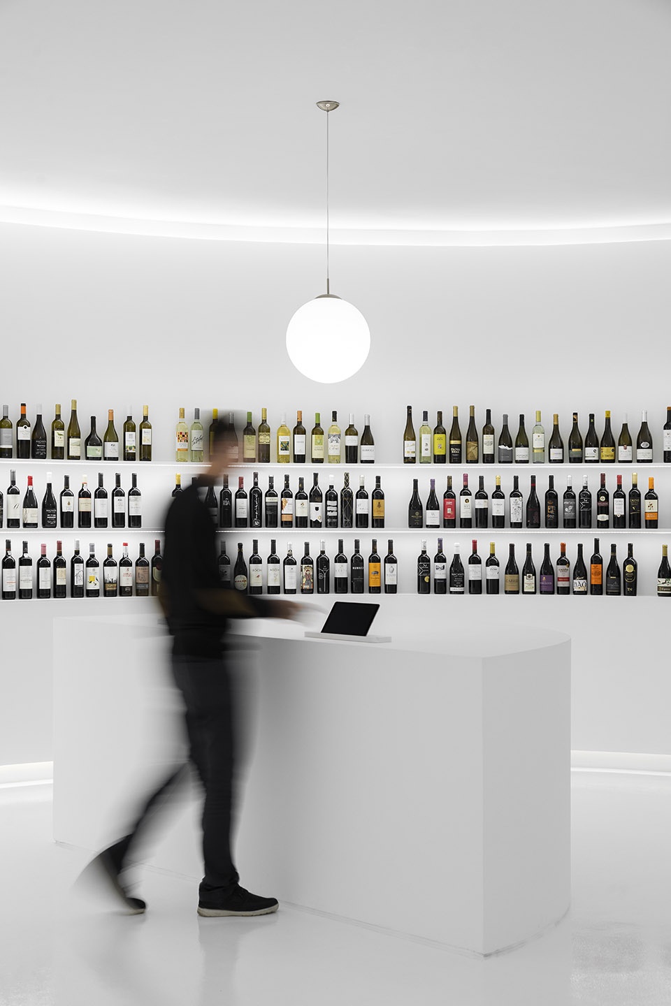 portugal vineyards concept store by porto architects