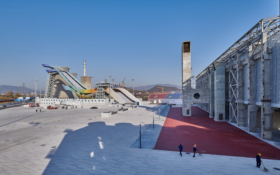 beijing 2022 shougang big air china by architectural design and research institute of tsinghua university