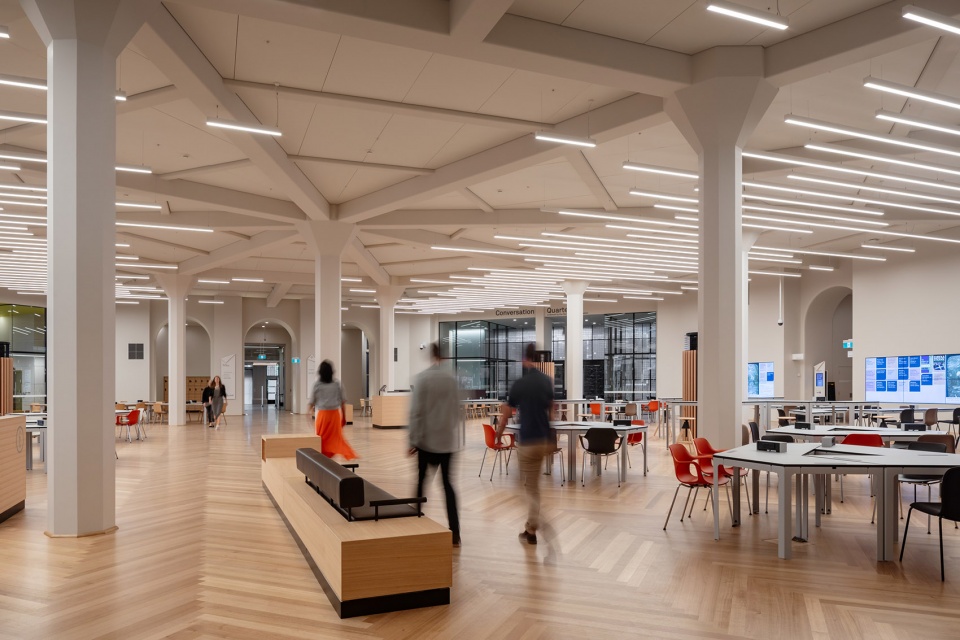 redeveloped state library victoria by schmidt hammer lassen architects architectus