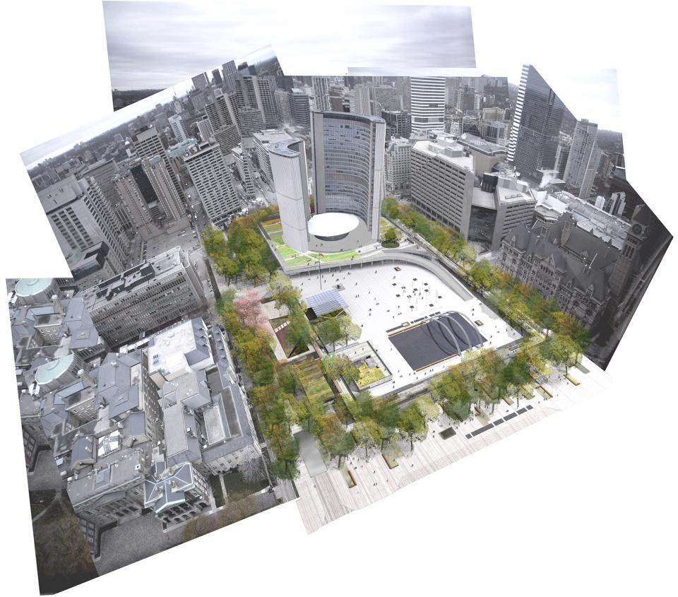 nathan phillips square revitalization by plant architect perkins will hoerr schaudt landscape architects adrian blackwell urban projects