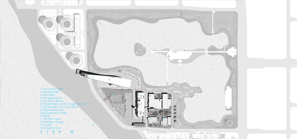 beijing 2022 shougang big air china by architectural design and research institute of tsinghua university