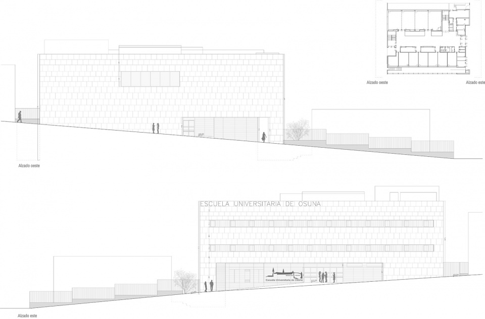 osuna university school by unia arquitectos