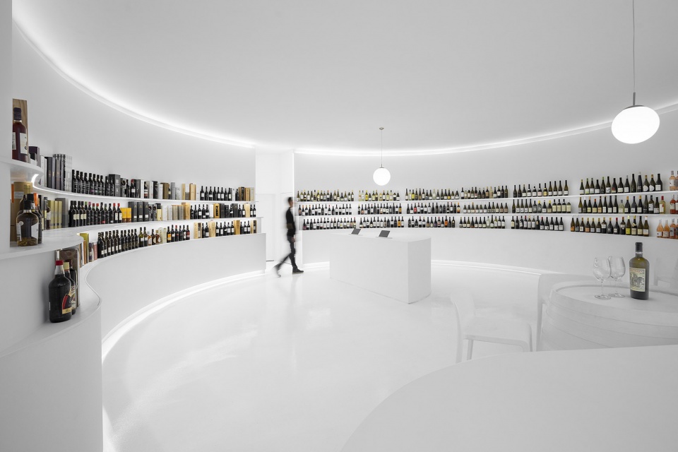 portugal vineyards concept store by porto architects