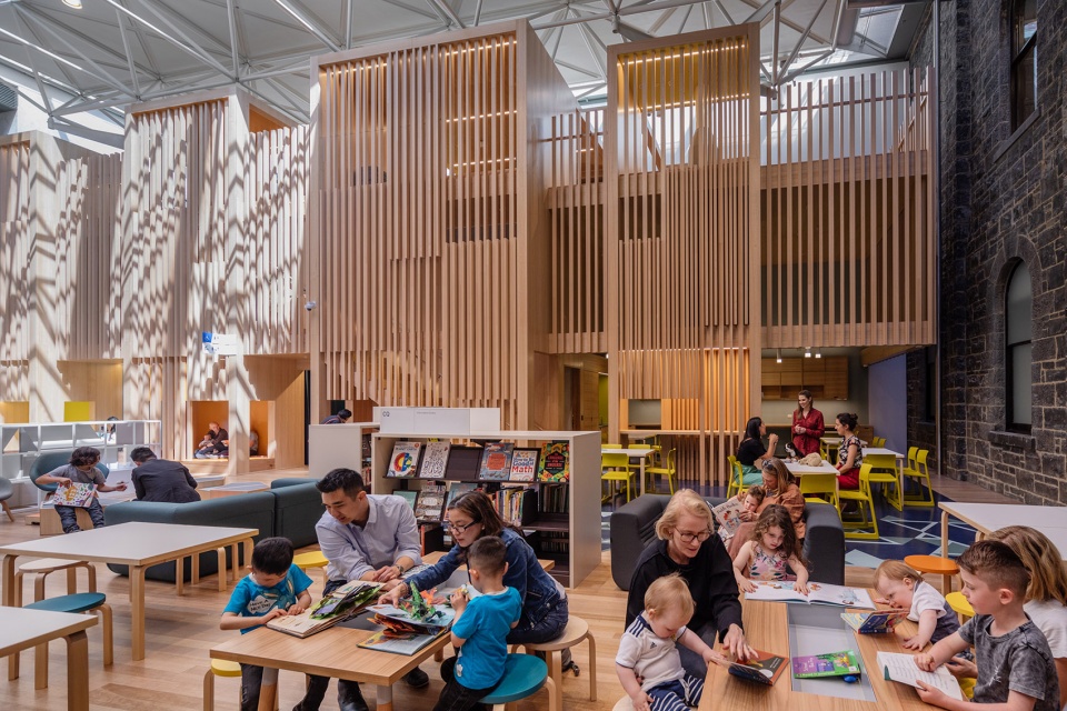 redeveloped state library victoria by schmidt hammer lassen architects architectus