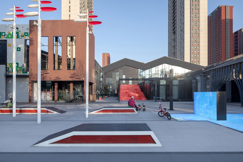 vanke lanshan community pocket park china by partner design studio