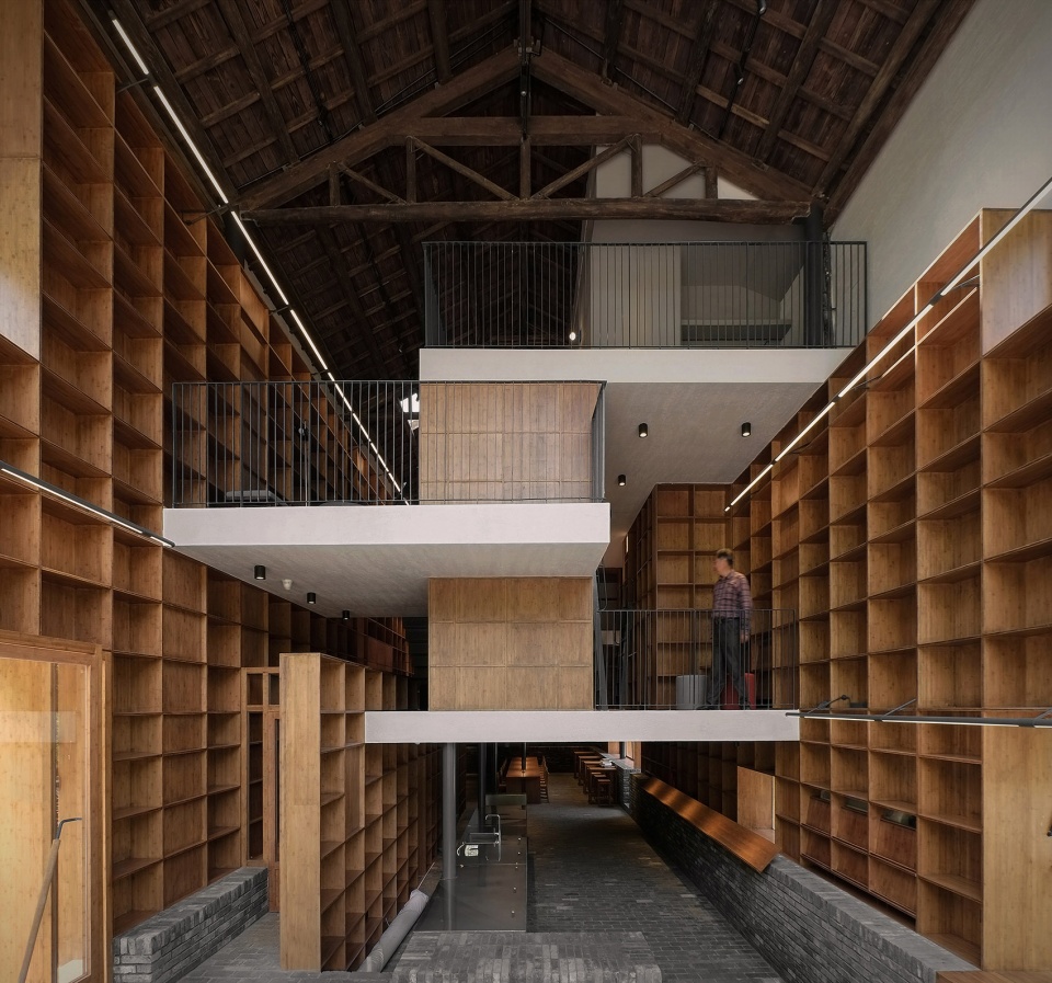 capsule hotel and bookstore in village qinglongwu china by atelier taoc