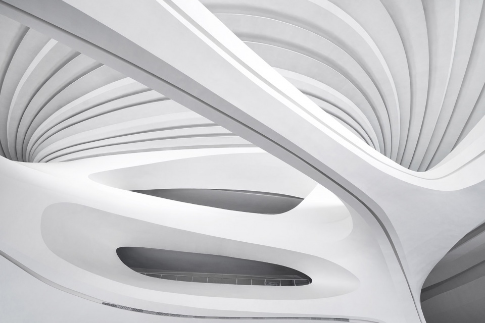 changsha meixihu international culture arts centre by zaha hadid architects
