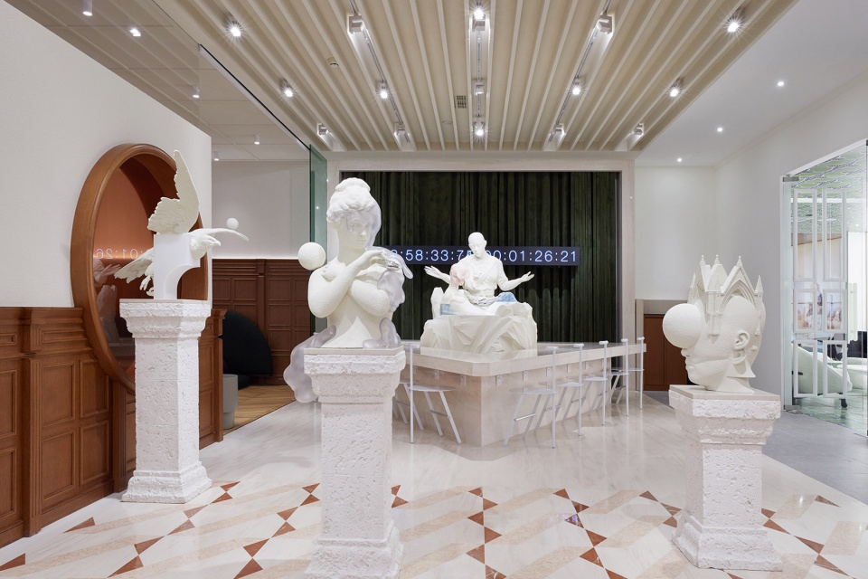 gentle monster introduces the digital analog future to skp s beijing