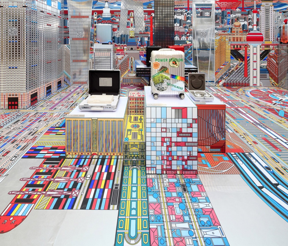 pack the suitcase unfold the city for rimowa china by drawing architecture studio