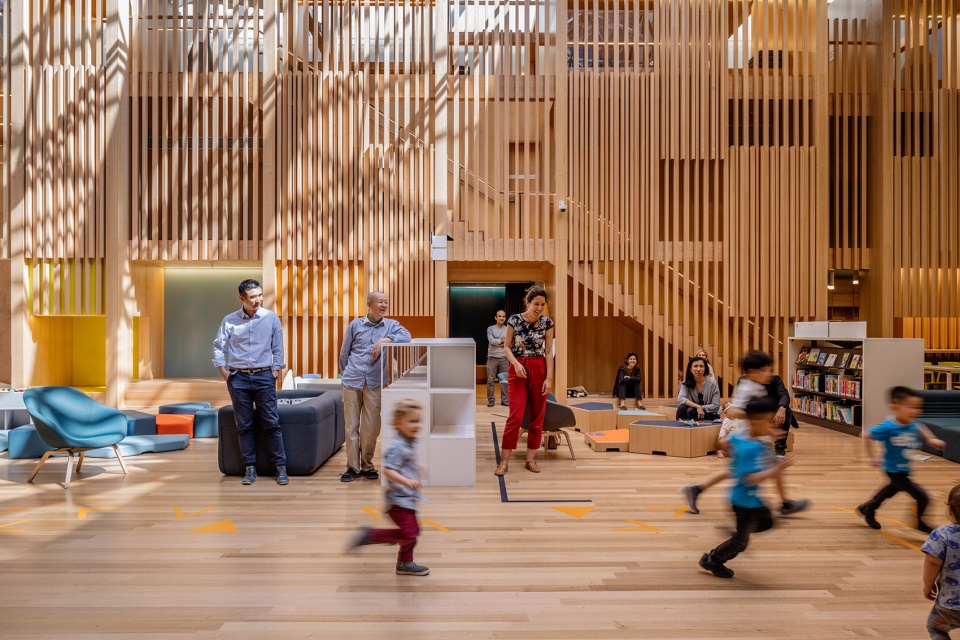 redeveloped state library victoria by schmidt hammer lassen architects architectus