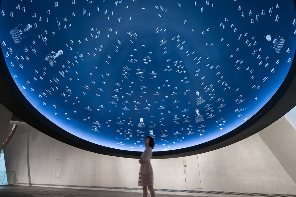 space narrative of the museum of zhang zhidong in wuhan china by diameter narrative design studio