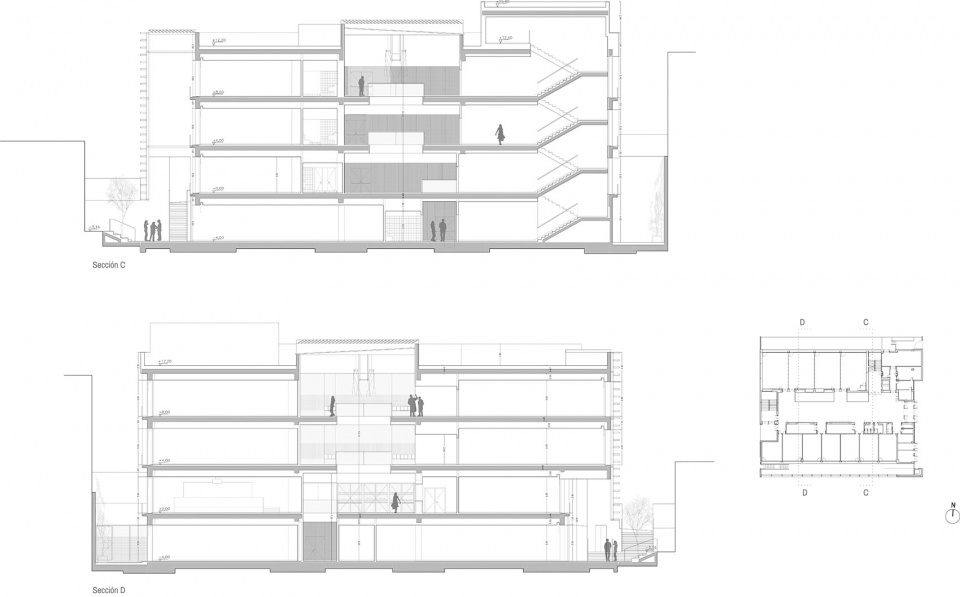 osuna university school by unia arquitectos