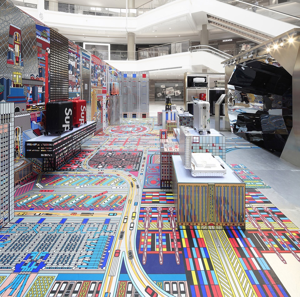 pack the suitcase unfold the city for rimowa china by drawing architecture studio
