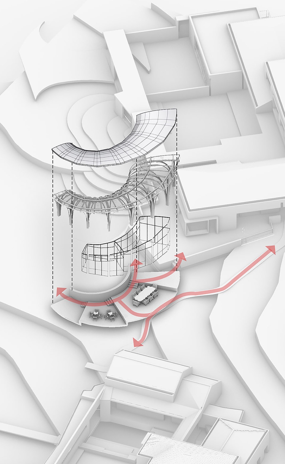 tea lounge china by architectural design research institute of zhejiang university
