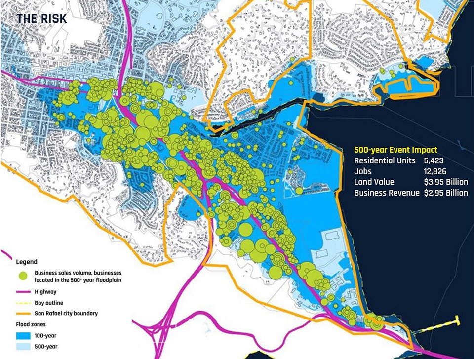 2019 asla communications award of excellence the flomo a mobile messenger for sea level rise by bionic