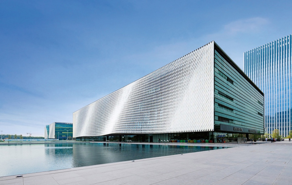 baoan cultural complex china by rocco design architects
