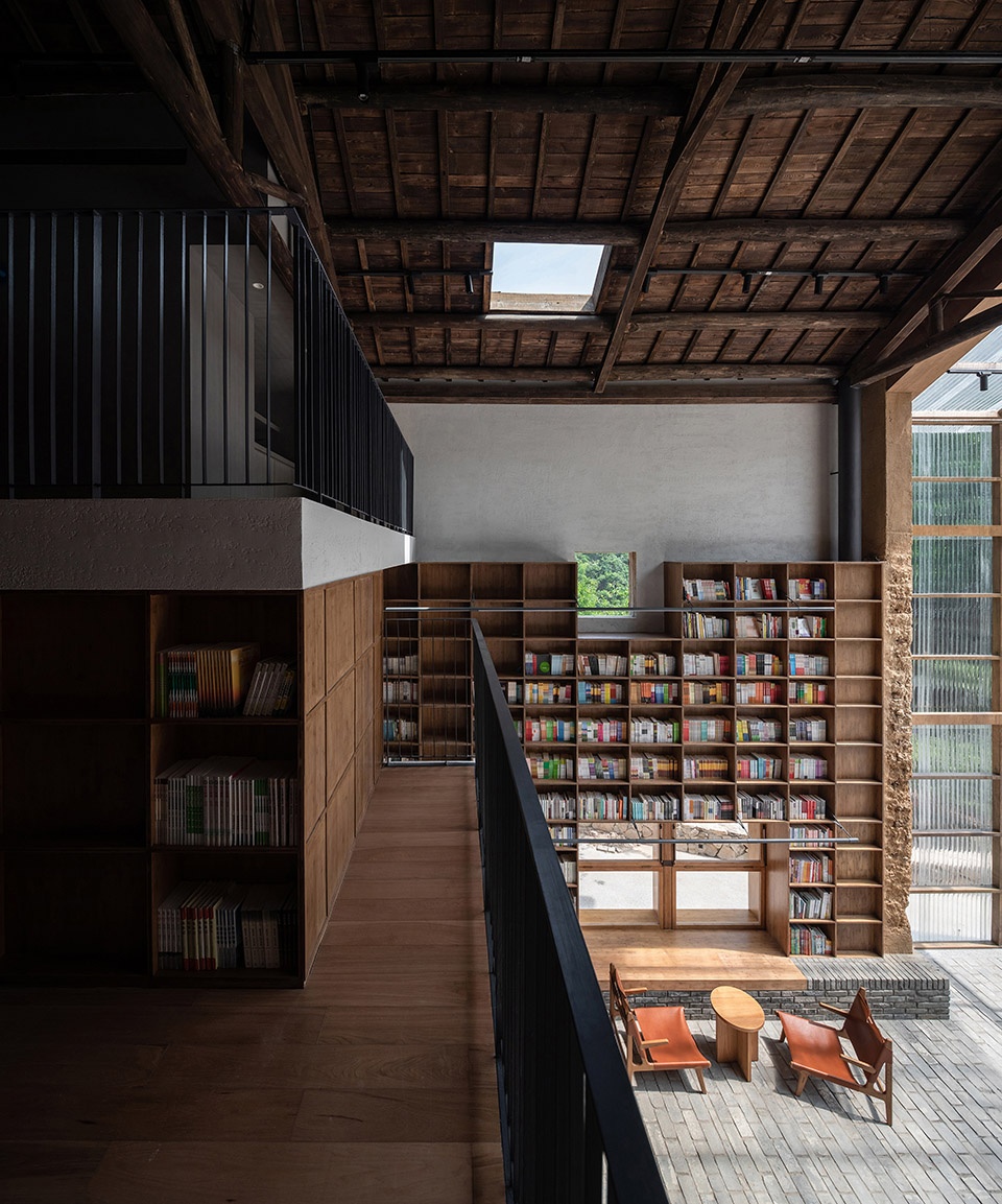 capsule hotel and bookstore in village qinglongwu china by atelier taoc