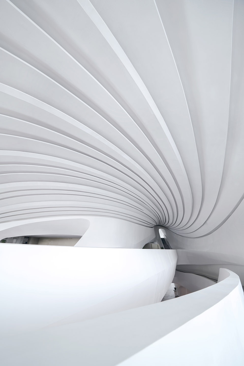 changsha meixihu international culture arts centre by zaha hadid architects